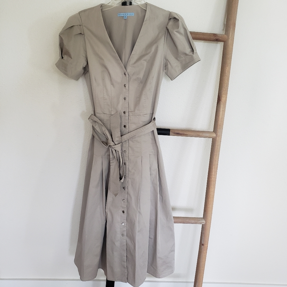 🌿Antonio Melani Beige Dress Size 4